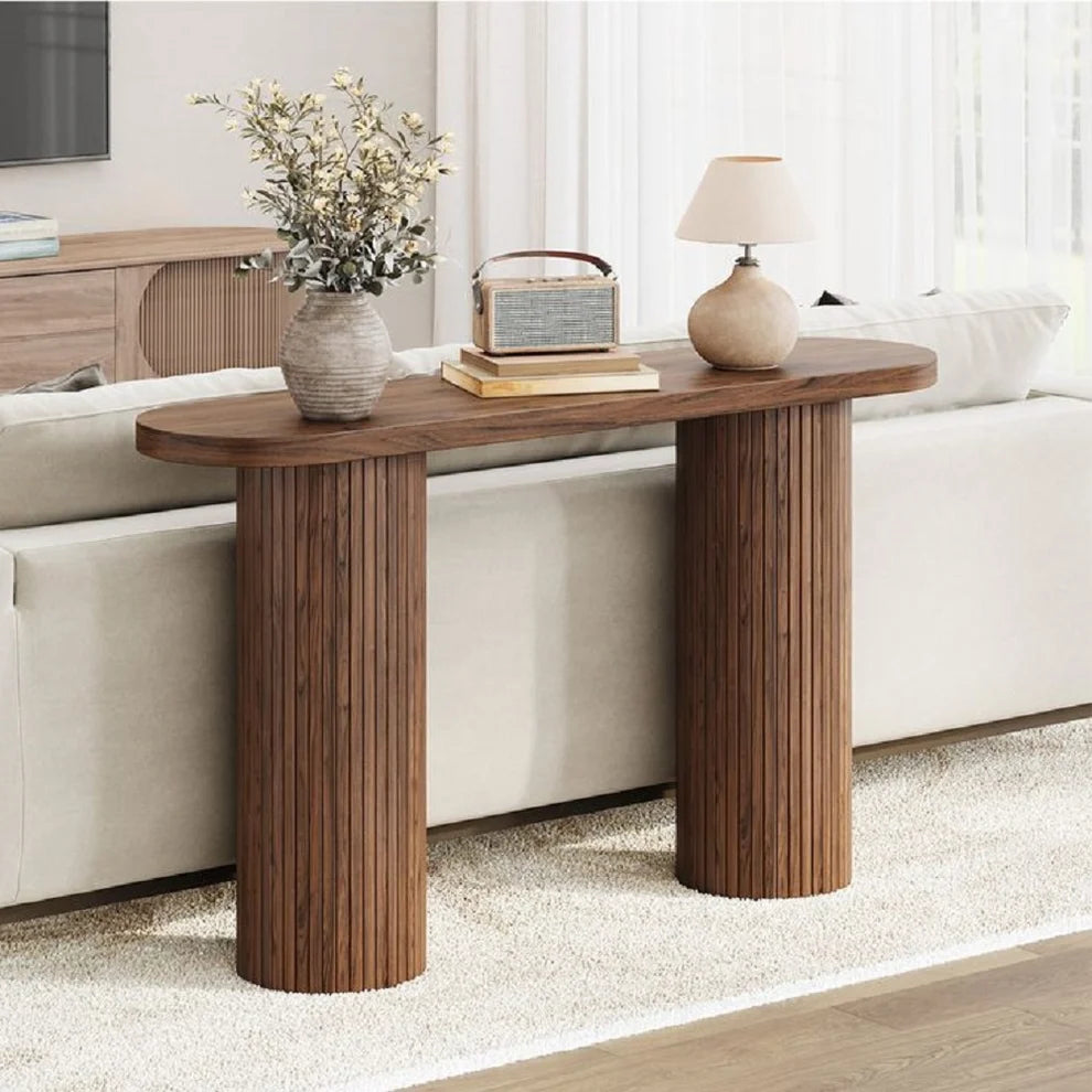 كونسول مودرن خشب كونتر وزان للمدخل مقاس 110×35×90 سم من فكرة هوم