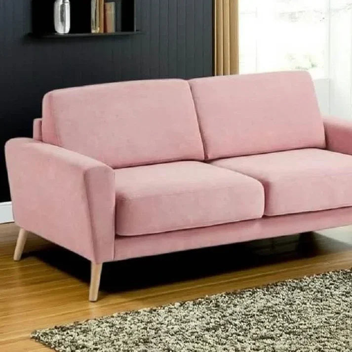 أريكة fek 0027 مودرن خشب زان - بينك (180 سم)