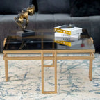 ترابيزة قهوة ستيل مودرن عصري اسود fek . fa037