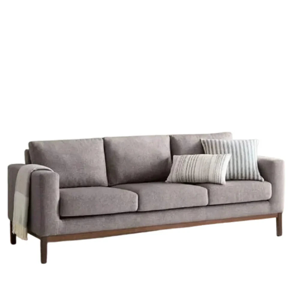 أريكة fek 0030 مودرن خشب زان - بيج (200 سم)