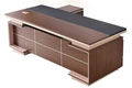 مكتب تنفيذي فاخر خشب MDF ميلامين مقاوم للماء والحرارة مقاس 180×80 سم - موديل FK-069