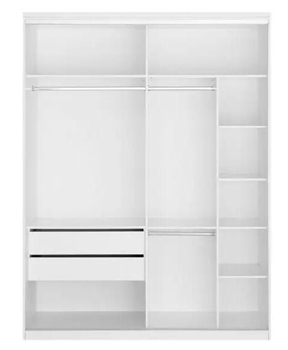 دولاب ملابس كازا مودرن ابيض  Fek Masria 00188
من فكره هوم