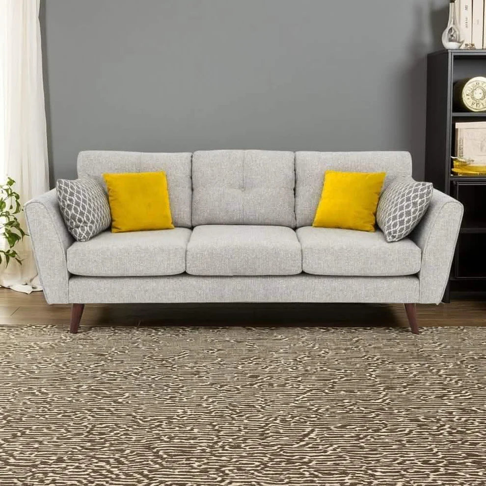 أريكة fek 0029 مودرن خشب زان - رمادي فاتح (210 سم)