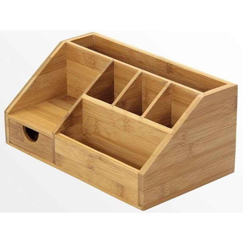 منظم مكتب، 25x12 سم، خشبي - KM-EG109-15