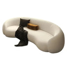 أريكة fek 0040 مودرن خشب زان - أوف وايت (250 سم)