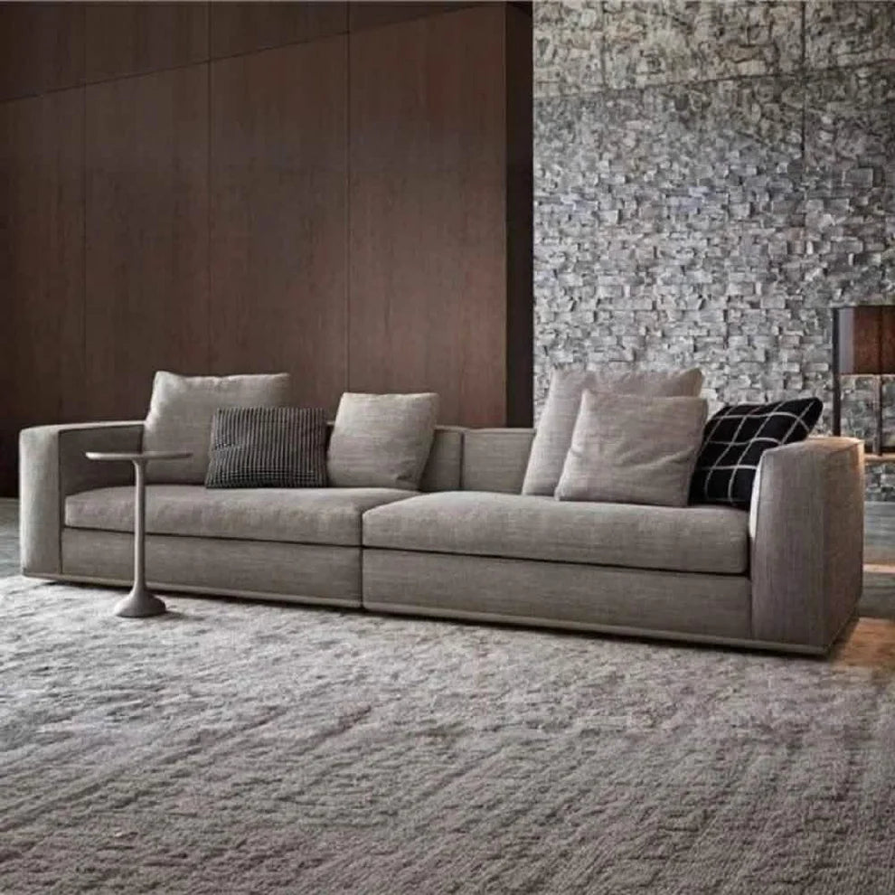 أريكة fek 0031 مودرن خشب زان - رمادي (240 سم)