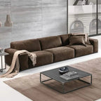 أريكة fek 0017 مودرن خشب زان - بني (280 سم)