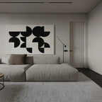 أريكة fek 0023  العائلية خشب زان - رمادي (330 سم)