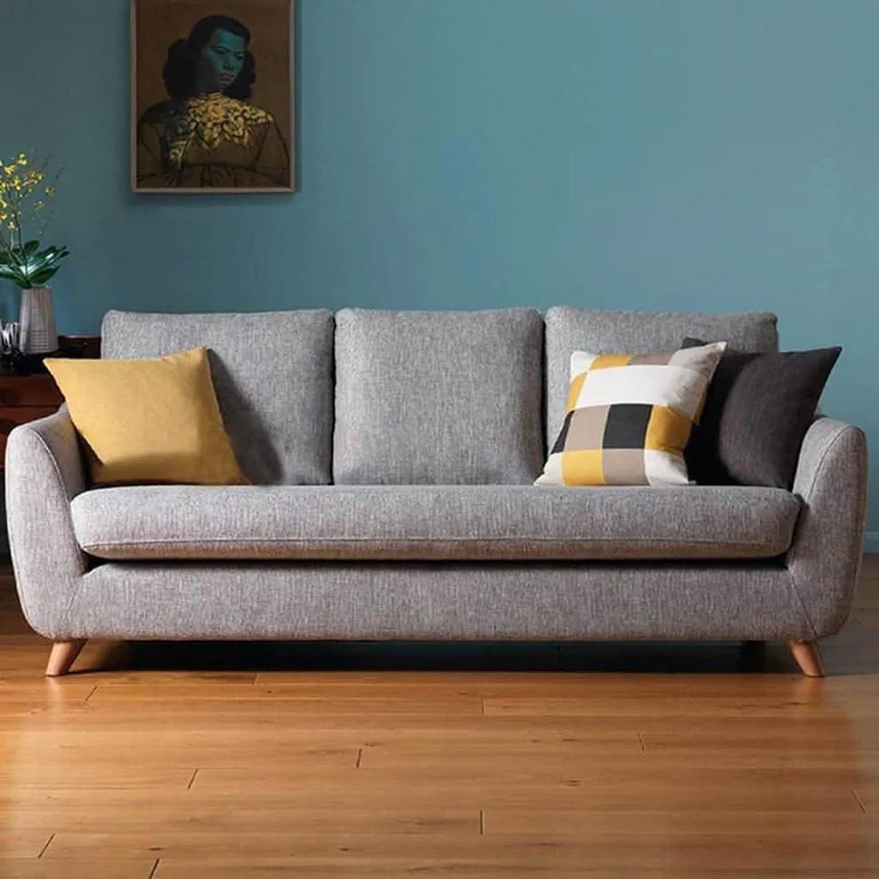 أريكة fek 0032 مودرن خشب زان - رمادي (210 سم)