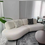 أريكة fek 0012 مودرن قطيفة باندا - أوف وايت (240 سم)