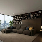 ركنة خشب زان مودرن بني عصري fek . fa027