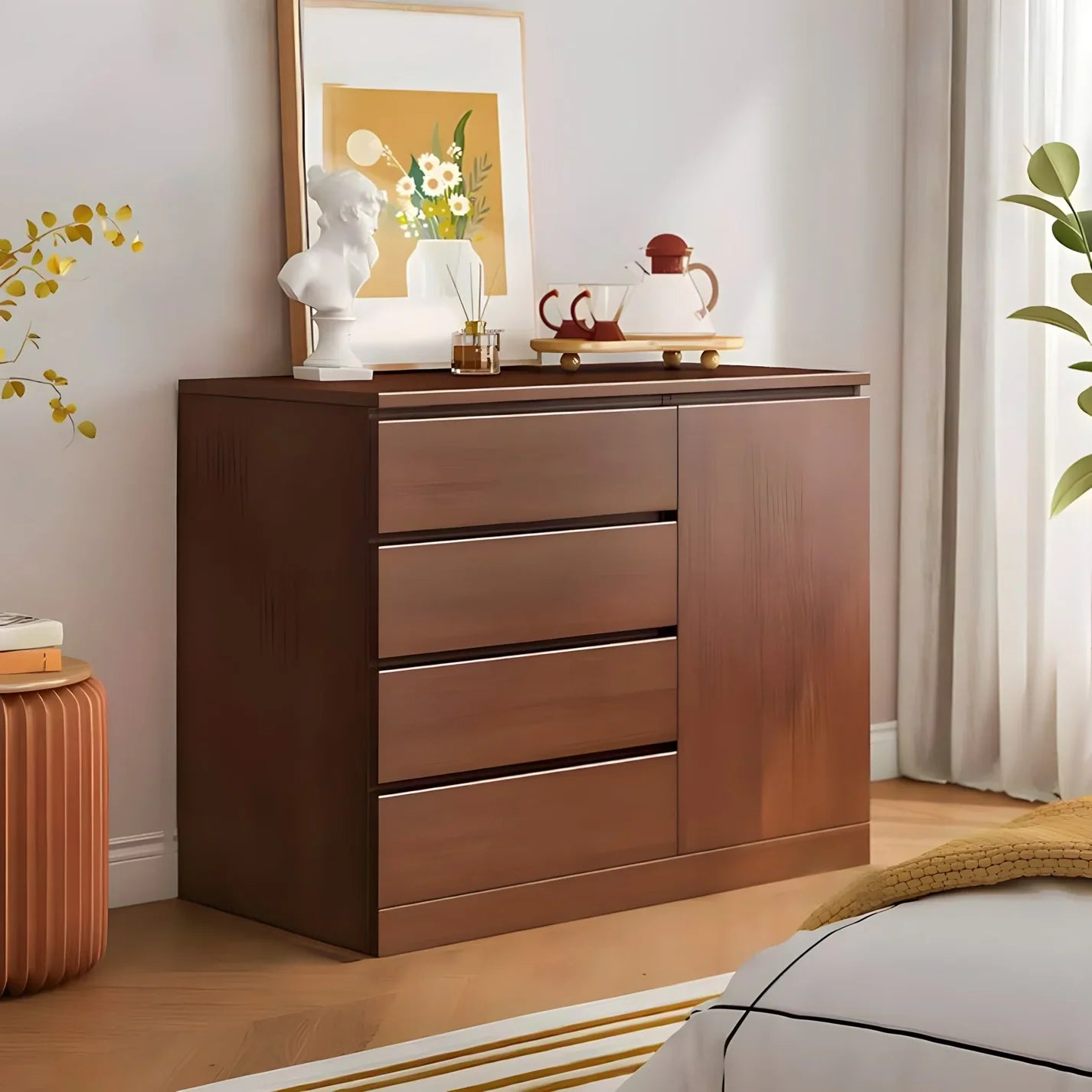 وحدات ادراج  سبيس بلس مودرن بني fek0018