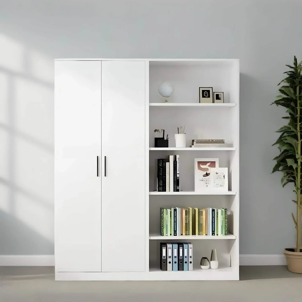 مكتبه شليف ارت مودرن راقي  ابيض fek0096
من فكره هوم