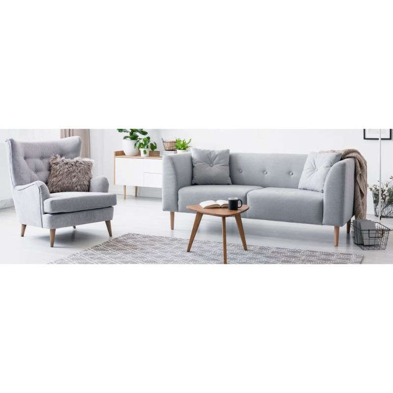 طقم غرفة معيشة، قطعتين، رمادى فاتح مودرن راقي fek .fa07
من فكره هوم