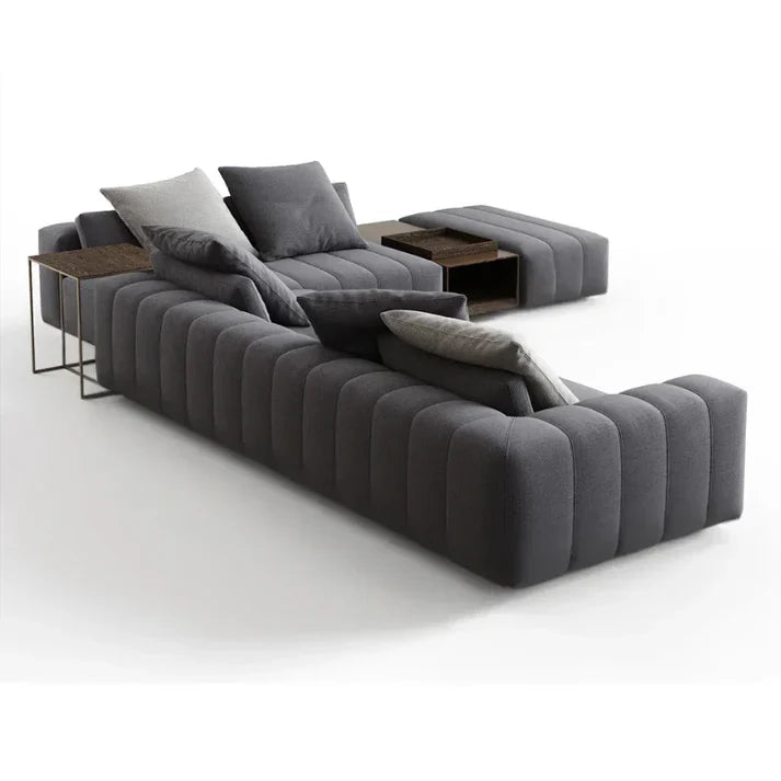 ركنة خشب زان مودرن عصري رمادي fek . fa028