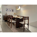 غرفة سفرة اليجانت مودرن بنيfek00268 - Fekra Home