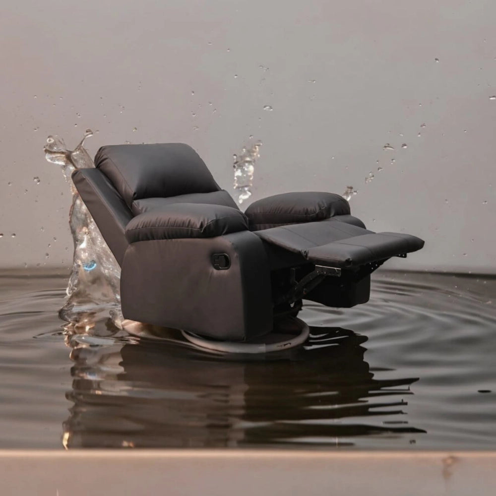 KM-EG104-04  - ريكلاينر, 92 سم, أسود