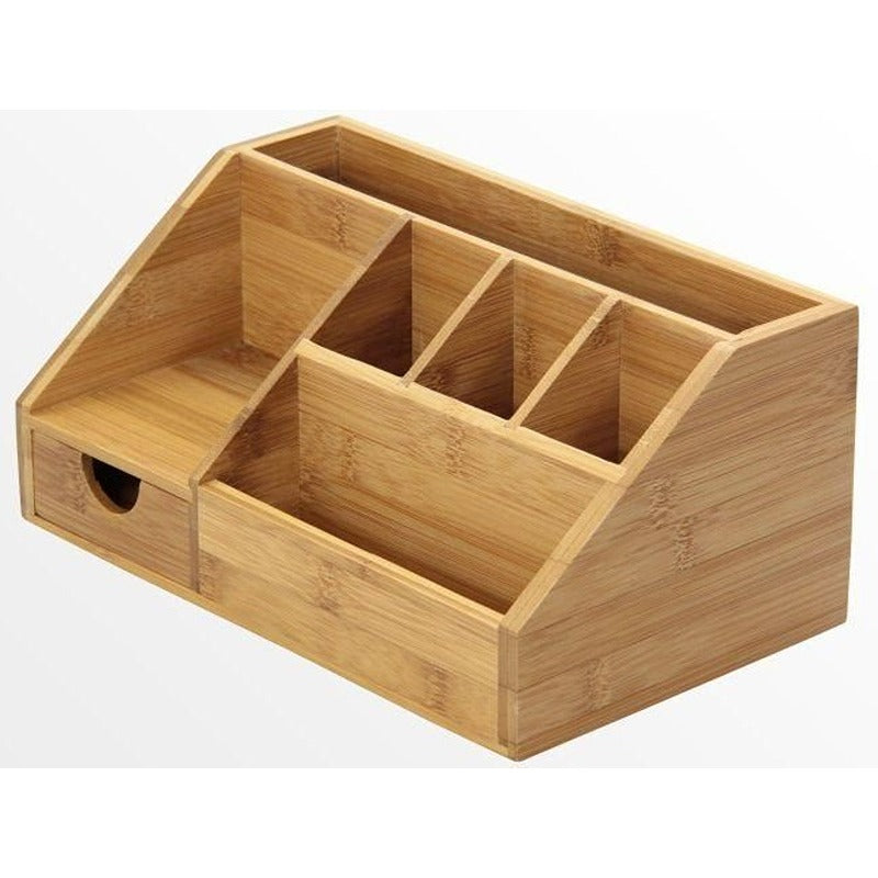 منظم مكتب، 25x12 سم، خشبي - KM-EG109-15