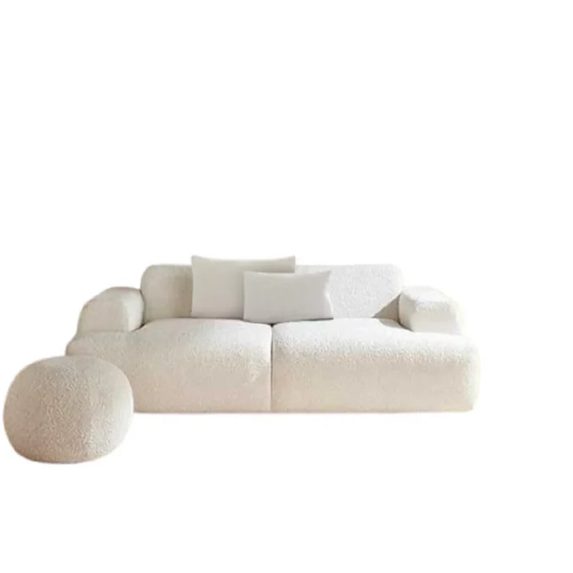 أريكة fek 0020 مودرن خشب زان - أبيض (220 سم)