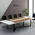 ترابيزه اجتماعات خشب mdf اسباني بتصميم مودرن عصري موديل  Fek KM 00331
من فكره هوم