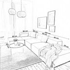 ركنة خشب طبيعي مودرن عصري fek . fa031