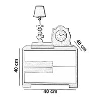كومود زينا  مودرن عصري خشبي / بيج fek0084