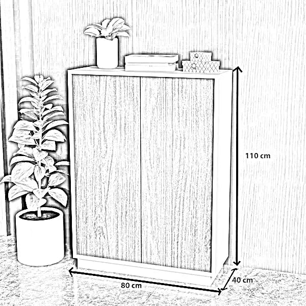 جزامات ركنك مودرن  بني / خشبي fek0036