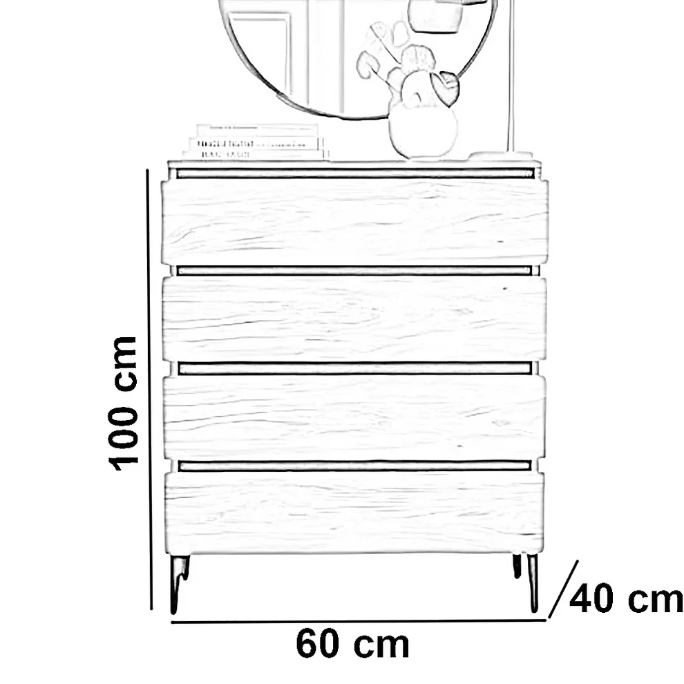 |وحدات ادراج اوربنا مودرن رااقي  بني fek0019