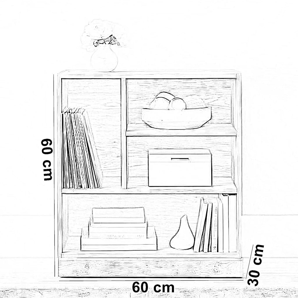 مكتبه بوك ليست مودرن راقي خشبي fek0098
