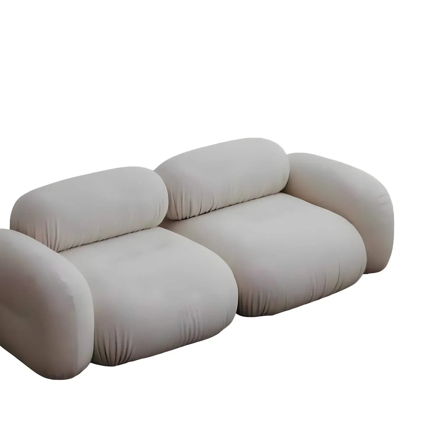 أريكة مودرن fek 0011 قماش كتان جراند - أوف وايت (160×85 سم)