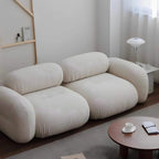 أريكة مودرن fek 0011 قماش كتان جراند - أوف وايت (160×85 سم)