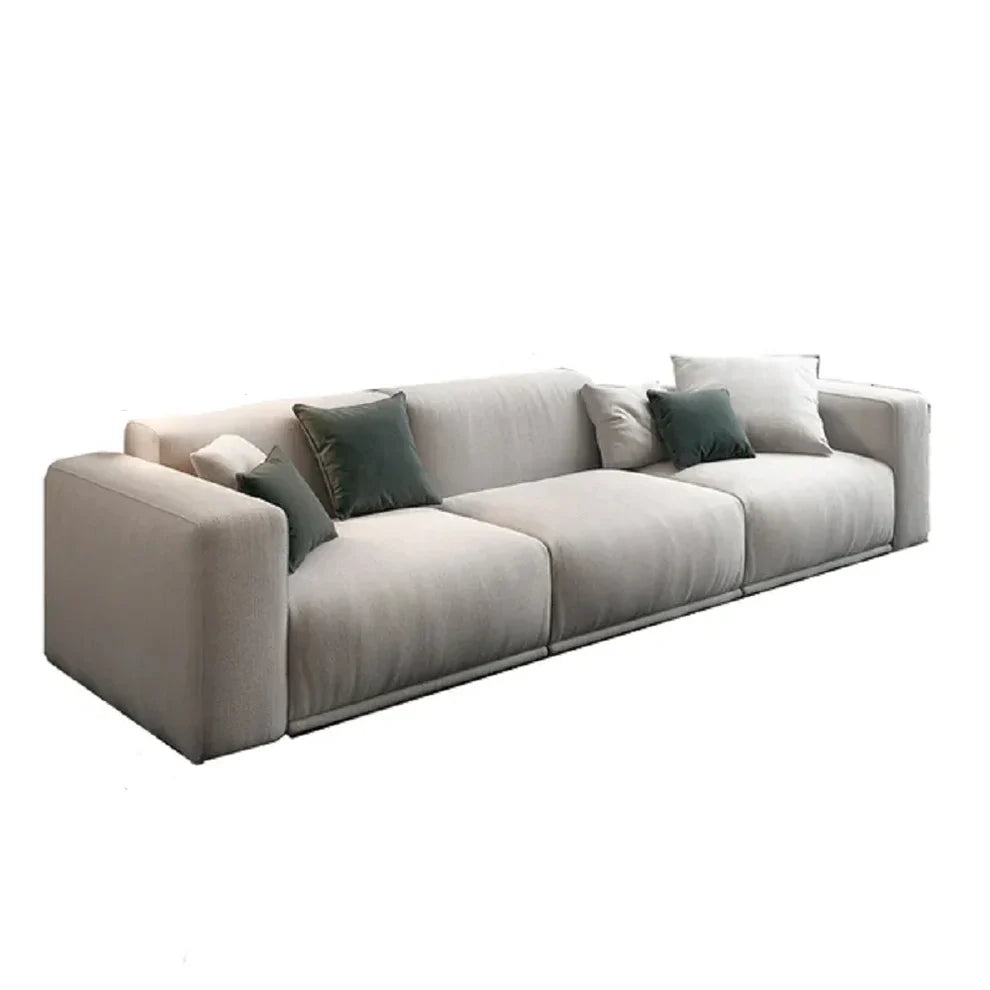 أريكة fek 0021 مودرن خشب زان - بيج (240 سم)